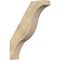 Ekena Millwork 6"W x 30"D x 38"H Funston Rough Sawn Knee Brace, Douglas Fir BRC06X30X38FST00RDF - alternate 1